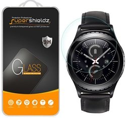 Supershieldz Tempered Glass Screen Protector For Samsung Gear S2 Classic -crystal Clear - Retail Packaging