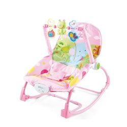 TIME2PLAY Music And Vibrating Baby Rocker Chair Set