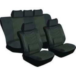 STINGRAY - Grandeur 11 Piece Car Seat Cover Set - Anthracite