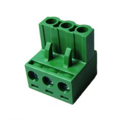 5.08MM Pitch 3 Way L-type Top Feed Pcb Cable Terminal Block 3PIN Plug In Screw For Laser Power Supply Power Connector Green