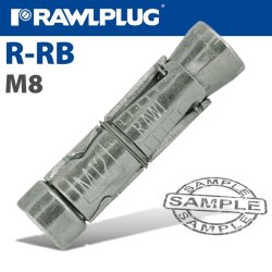 Rawlplug R-rb Rawlbolt Shield Only M08W Box Of 100 Raw R-RB-M08W