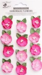 Avalon Paper Flowers - Precious Pink 12 Pieces