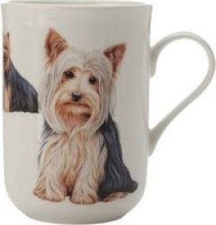 Maxwell & Williams Cashmere Pets Dog Yorkshire Terrier Mug 300ML