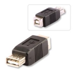 Lindy USB Adapter A Female To B Female 71228