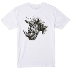 RVCA Mens Rhino Short Sleeve T-Shirt