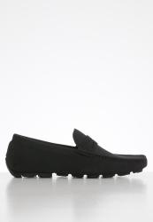 STYLE REPUBLIC Suede Loafers - Black