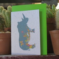 Rhino Greeting Card