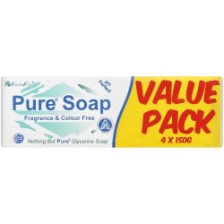 Reitzer's Pure Soap Value Pack Hard Bar 4X150G