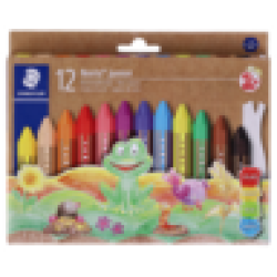 Staedtler Noris Junior Wax Crayons 12 Pack