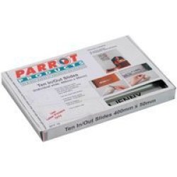 Parrot In out Sign Slides 400X50MM 10-SIGNS BD4110