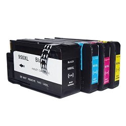 Colour-store Ink Cartridges 4 Packs High Capacity Replacement For Hp 950XL 951XL Ink Cartridge 1SET Compatible With Hp Officejet Pro 8600 8610 8620 8630 8640 8615 8625 251DW 271DW Printers