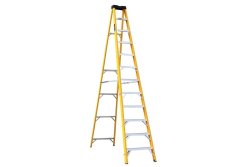 Ladder Fibre-glass 12 Step Single Sided Partial