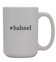 Hahnel - 15OZ Hashtag Ceramic White Coffee Mug Cup White