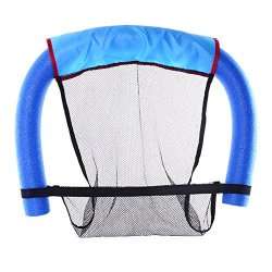 Portable Water Floating Swimming Chair Seat Bed Pool Water Float Recliner Supplies For Adults Children Blue