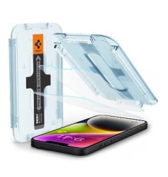 Spigen Iphone 14+ Glas.tr Ez Fit Premium Tempered Glass Screen Protector 2PK