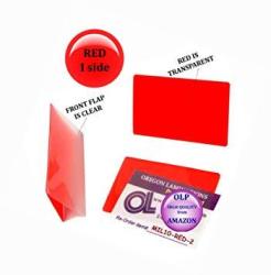 10 Mil Clear/White Hot Laminating Pouches 2-5/8 x 3-7/8 Military Card pk 500