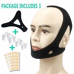 Anti Snoring Devices Chin Strap 2019 Upgraded Version - Scientific Snoring Solution And Anti Snoring Devices - Stop Snoring Naturally And Give You The