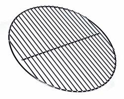 14 Inch 304 Stainless Steel Charcoal Grill Cooking Replacement Grate - Upgrade For Use With 14" Weber Smokey Joe - Heavy Gauge Solid Steel Non-plated