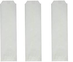 White Case of 2000 10 Length x 2-3/4 Width Bagcraft Papercon 300039 Togo Silverware Bag
