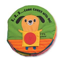 Melissa & Doug Soft Activity Baby Book - 123 Come Count With Me
