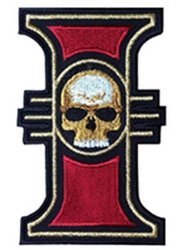 J And C Family Owned Warhammer 40K Inquisition Emblem 3.5" Logo Symbol Embroidered Sew iron-on Patch