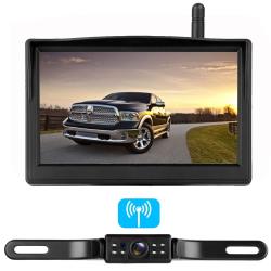 ZSMJ Backup Camera and Monitor Kit For Car/Suv/Pickup/Truck/Van/RV/Trailer