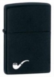 Zippo Lighters - Matte W pipe Black