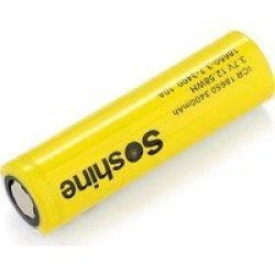 18650 3.7V 3400MAH Unprotected 10A Battery 7-PACK