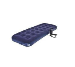 Camp Master Single Air Bed Combo With Hand Pump 1 Sleeper