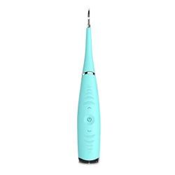 Electric Dental Calculus Remover High-frequency Vibration Tartar Scraper Tartar Remover For Dental Calculus Tartar Tooth Stains Plaque Removal 5 Adjustable Modes Powered By USB Blue