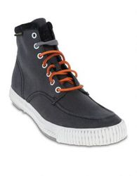 Diesel Dack High-Top Casual Shoes Black 