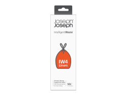Joseph Joseph IW4 50L Custom-fit Bin Liners Pack Of 20 Grey