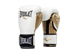 Everlast Powerlock Training Gloves - White gold