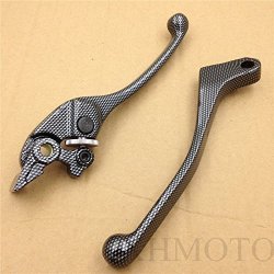 Xkh Group Motorcycle Carbon Brake Clutch Levers For Honda Cbr 600 F1 F2 F3 F4 F4I Hurricane NC700 S X New