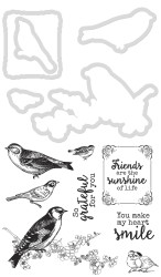 Kaisercraft Cutting Die & Stamps - Feathered Friends