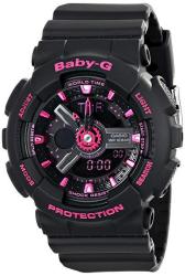 Casio Women's BA-111-1ACR Baby-g Analog-digital Display Quartz Black Watch