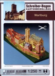 Schreiber-bogen Wartburg Castle Card Model