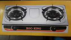 Gas Stove 2 Plate Stainless Steel