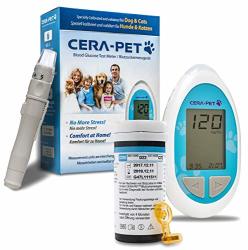 Cera-pet Blood Glucose Monitor For Cats & Dogs Ideal For Vets And Pet Owners Reads In Either Mg dl Or Mmol l Switchable