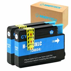 Innerteck 2 Cyan Compatible Ink Cartridges Replacement For Hp 933 933XL Officejet 6700 6600 Ink Cartridges High Yield Works With Officejet 6100 6600 6700 7510 7612 7610 7110 7512 Printers