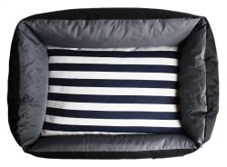 Dog's Life Dogs Life - Retro Lounger Waterproof Summer Bed - Black