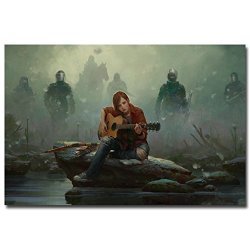 Stylish Custom The Last Of Us Canvas Wall Poster Print Zombie Survival Horror Action Tv Game Pitcures 1