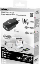 Nitho Dual Home Charger for SmartPhones & Tablets