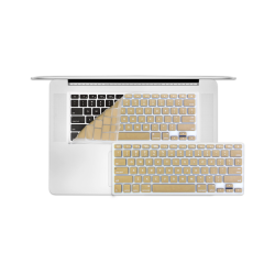 Tangled 12 Macbook Keyboard Cover - Gold - 4+