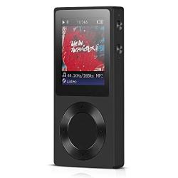 AGPtek Bluetooth MP3 Player Rocker V2 High Resolution Digital Audio Player Supports Up To 256GB Black