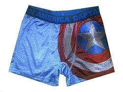 MARVEL Wear Captain America Storm Shield Boxer Brief For Men M