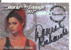 Denise Richards - James Bond "the World Is Not Enough" - Certified "autograph" Card A1