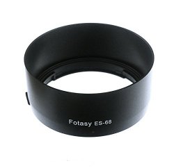 Fotasy Bayonet Lens Hood For Canon Ef 50MM F 1.8 Stm Lens Replaces Canon ES-68