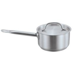 Saucepan Stainless Steel Saucepan With Lid - 10.5X20CM 3.3L