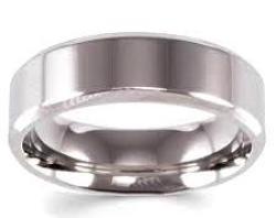 Polished 316l Stainless Steel Band. Ring Size 14 Z+3